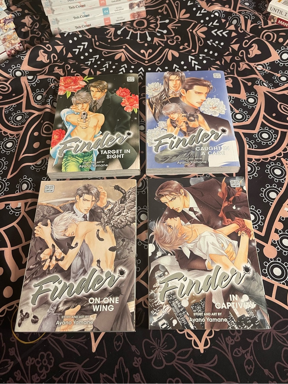 Finder Deluxe Editions With Intact Posters Volumes 1-4